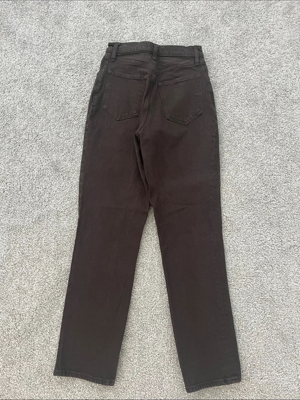 High Rise Brown Jeans